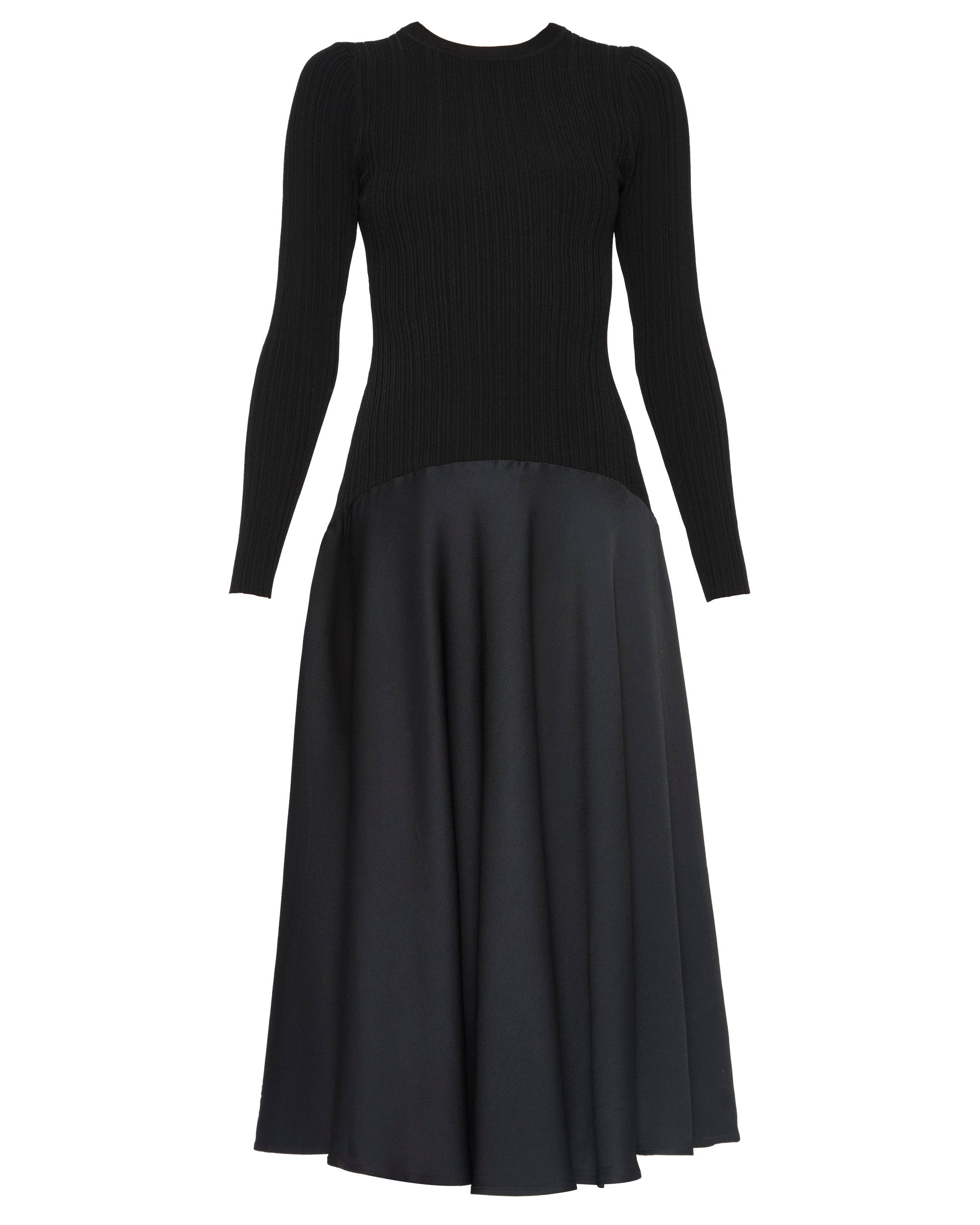 chinese dress ladies Cromwell Long-Sleeve Mini Dress in Ecru Multi main image 0