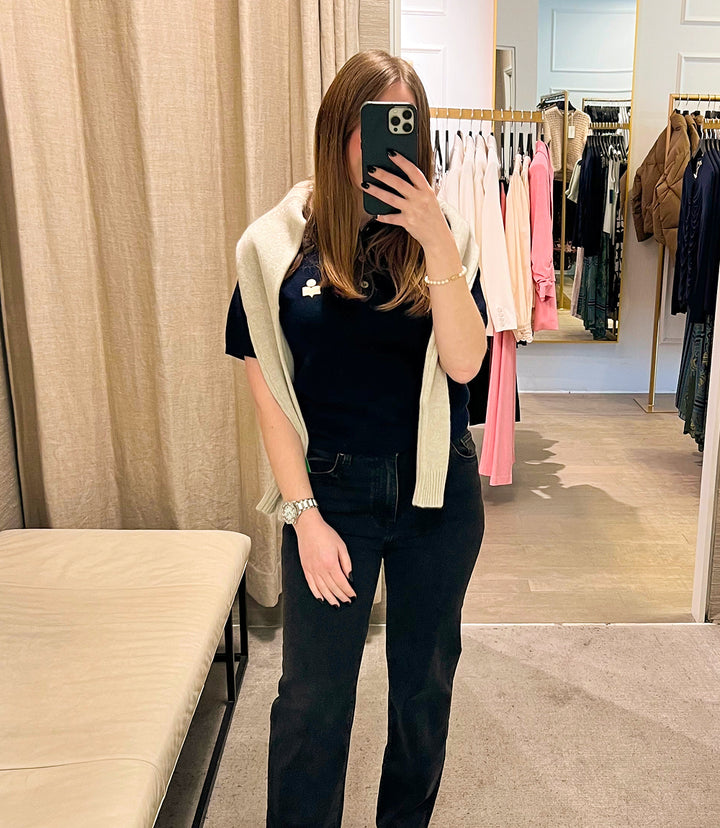 The Sweater-Over-the-Shoulders Thing