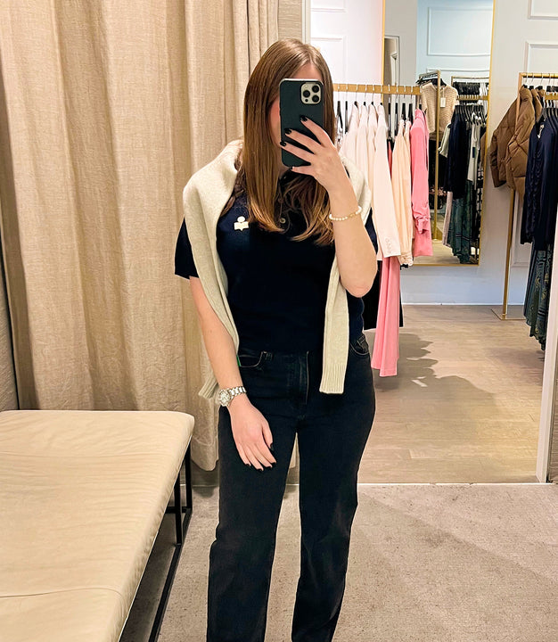 The Sweater-Over-the-Shoulders Thing