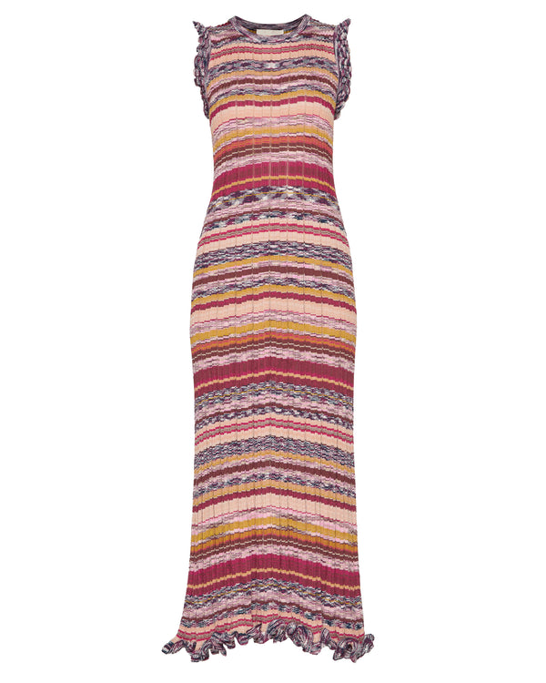 ULLA JOHNSON Ajak Sleeveless Knit Midi Dress