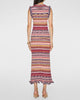 ULLA JOHNSON Ajak Sleeveless Knit Midi Dress