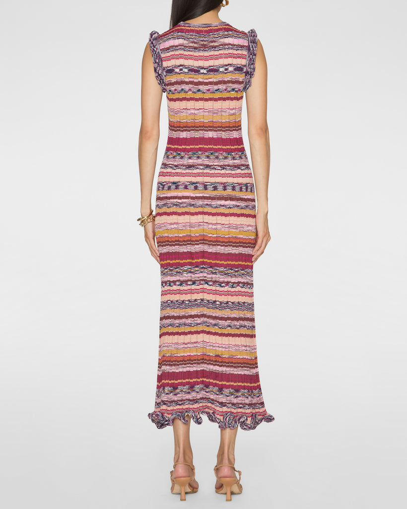 ULLA JOHNSON Ajak Sleeveless Knit Midi Dress