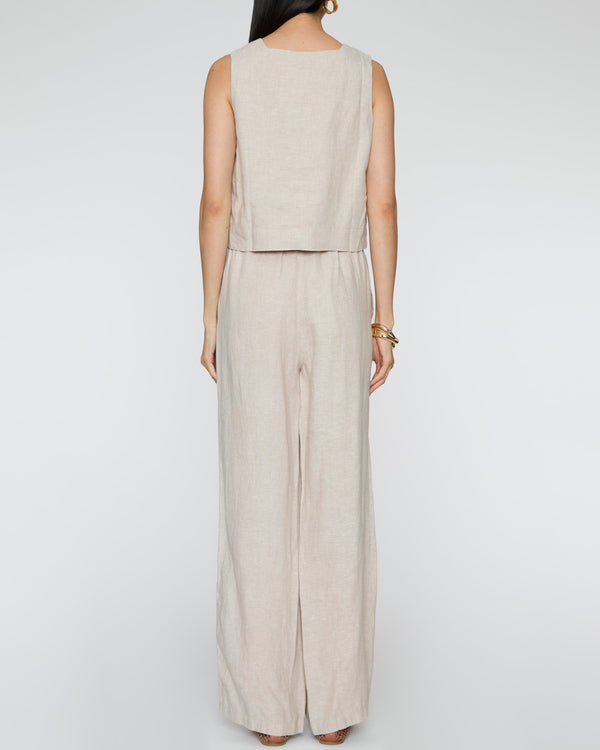 RAILS Akira Top in Heathered Flax