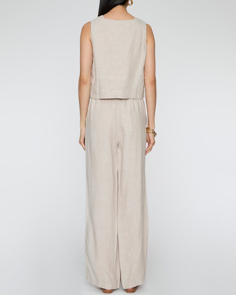 RAILS Akira Top in Heathered Flax