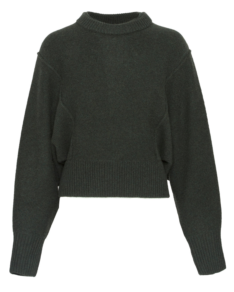 Alina Dolman Sweater in Deep Olive - 20% OFF EDITOR'S PICKS