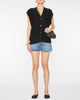 Bardi Drippy Vest in Black