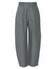 APIECE APART Bari Crop Trouser in Heathered Grey