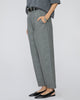 APIECE APART Bari Crop Trouser in Heathered Grey