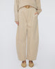 APIECE APART Bari Crop Trouser in Sand Stone