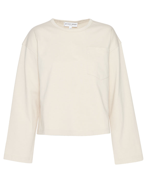 APIECE APART Boxy Tee in Oat