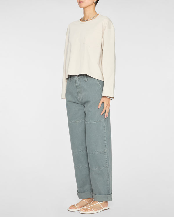 APIECE APART Boxy Tee in Oat