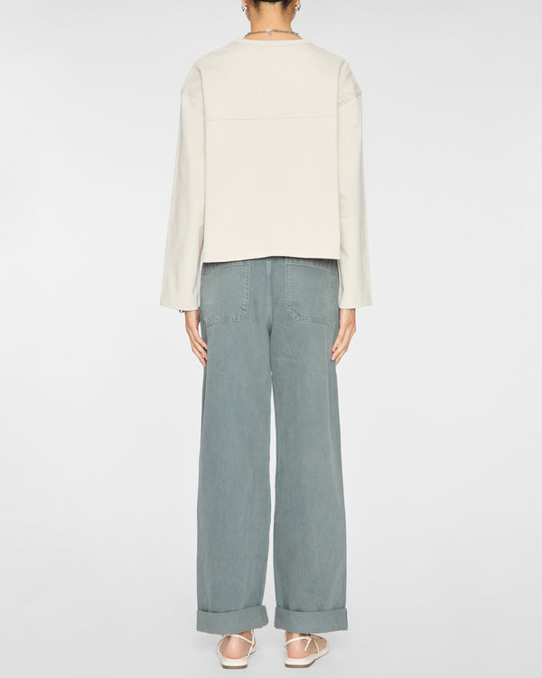 APIECE APART Boxy Tee in Oat