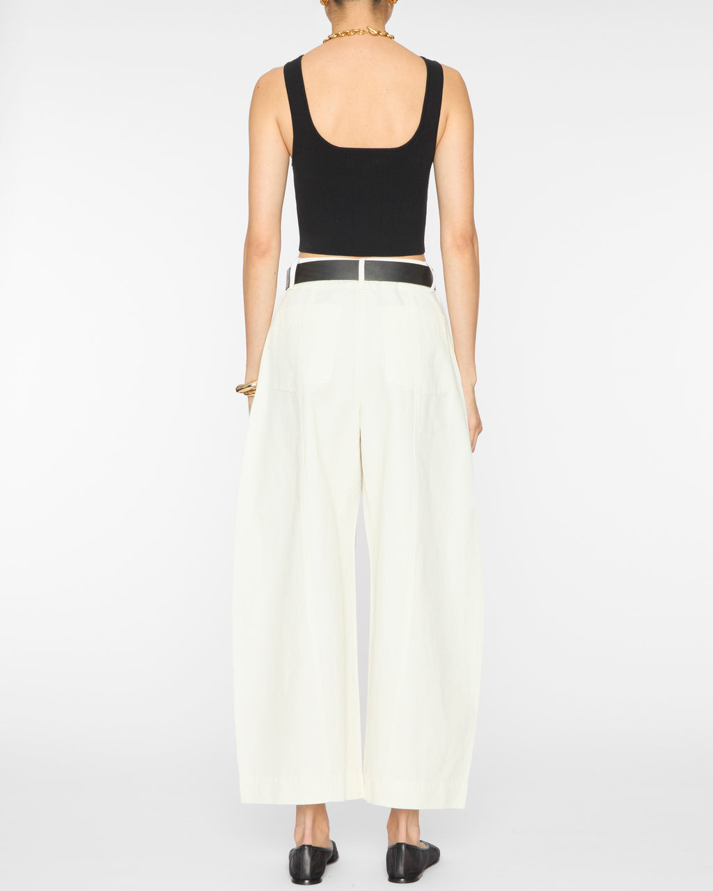 APIECE APART Ilia Crop in Black