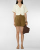 APIECE APART Short Bari Short in Tobacco