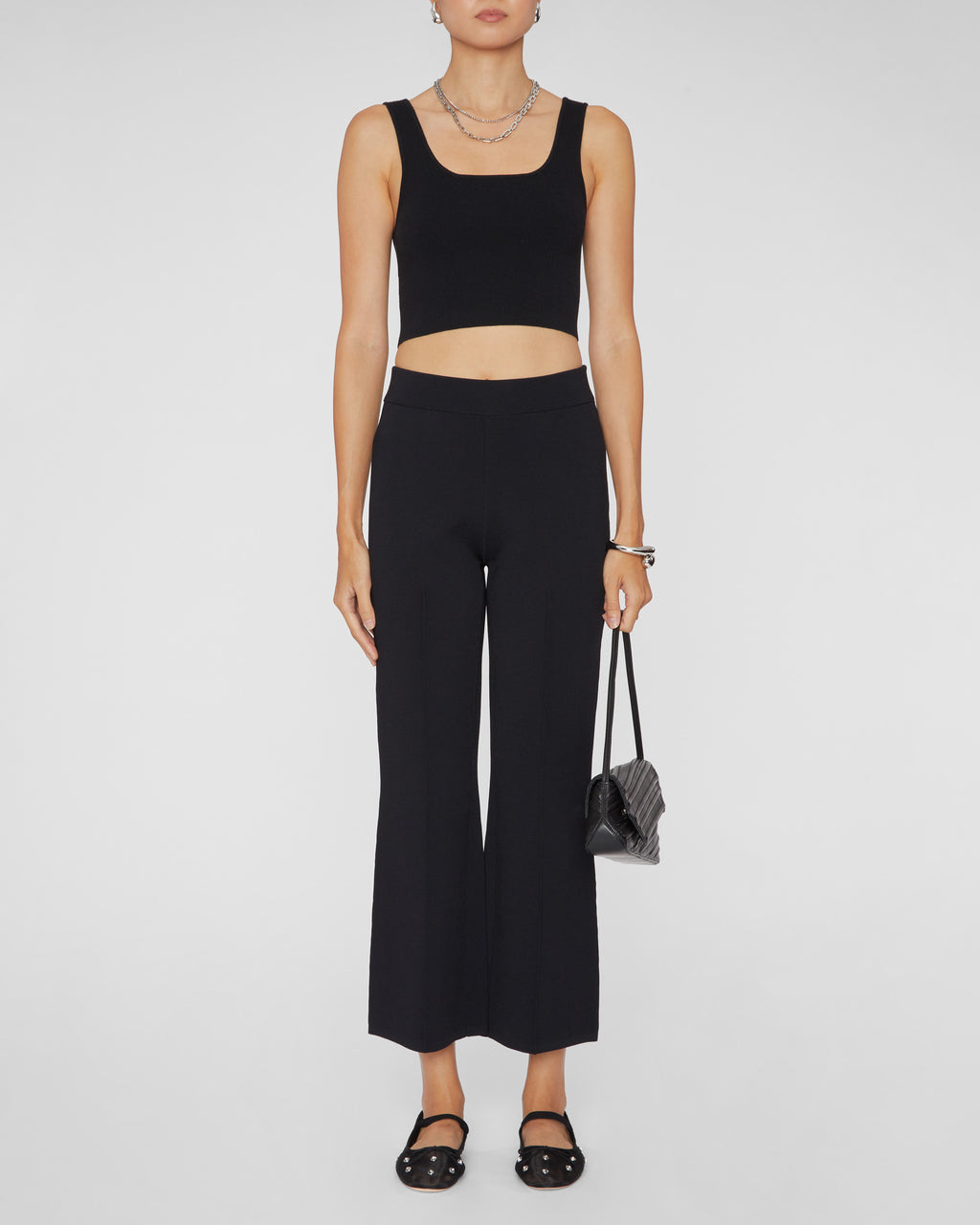 APIECE APART Rene Pull On Pant in Black