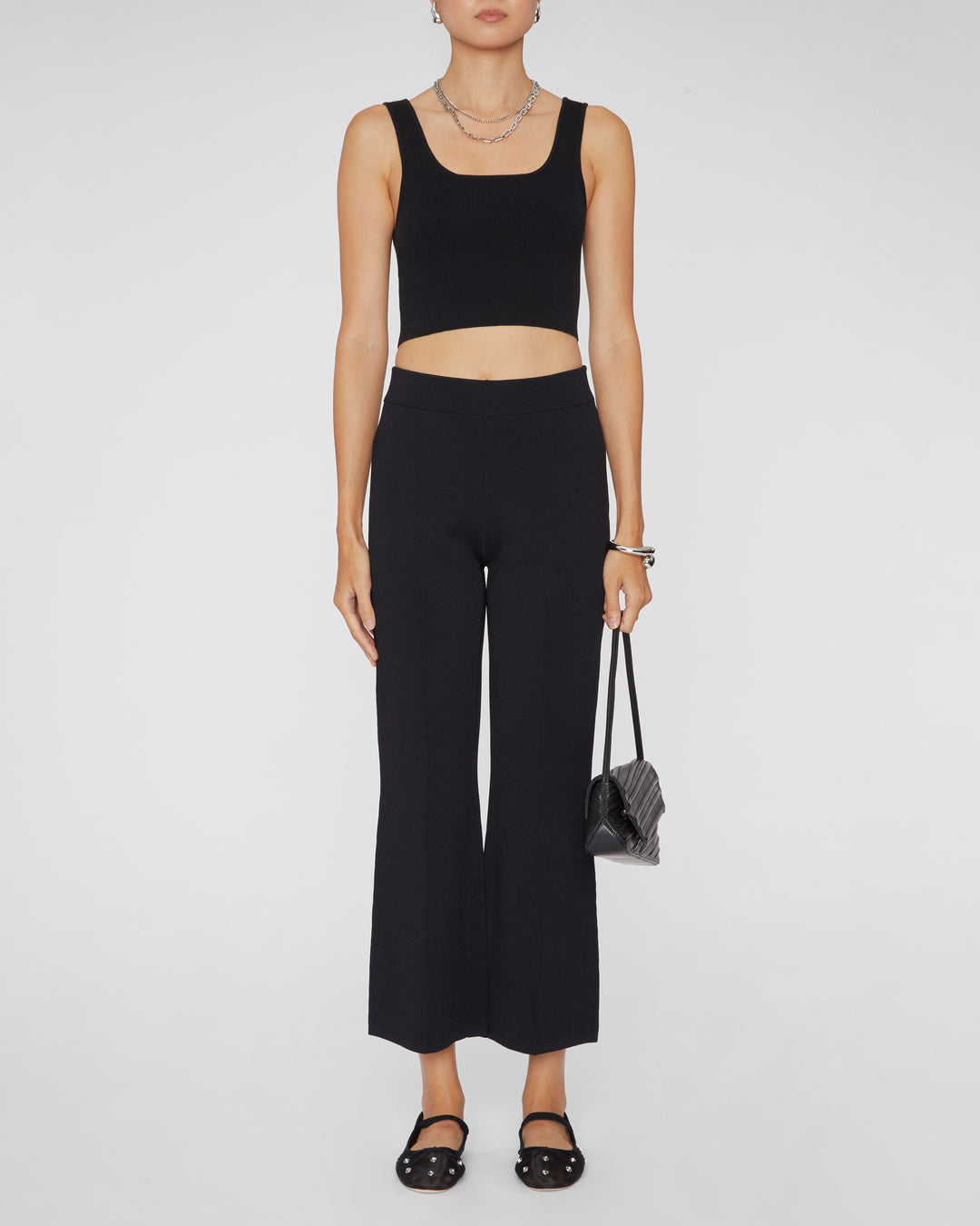 APIECE APART Rene Pull On Pant in Black
