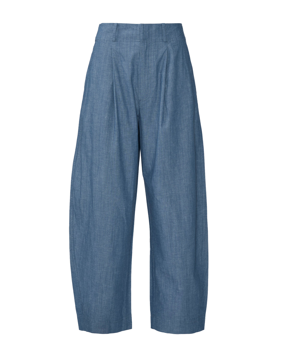 APIECE APART Bari Crop Trouser in Chambray