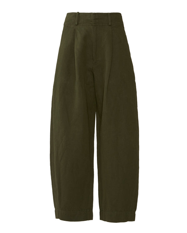 APIECE APART Bari Crop Trouser in Rosin
