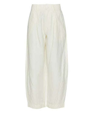 Bari Crop Trouser in Cream