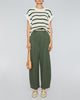 Bari Crop Trouser in Thyme