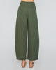 Bari Crop Trouser in Thyme