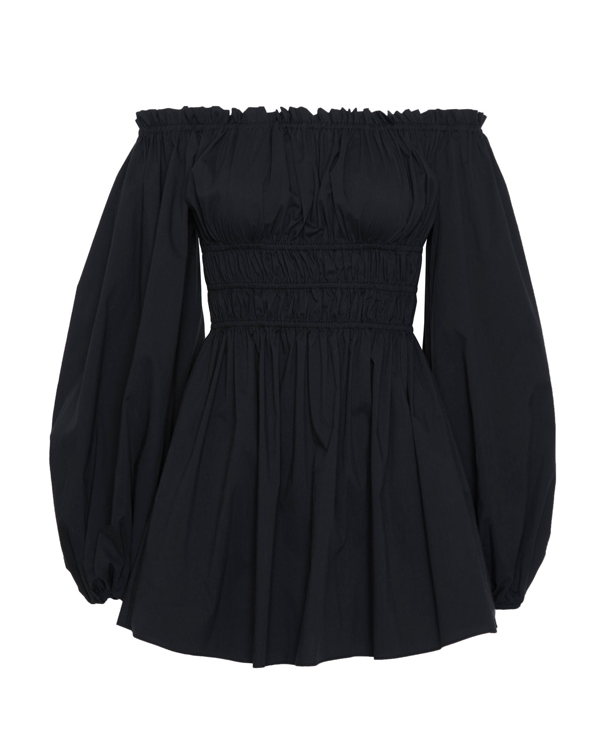Caroline Constas RAQUELA Mini Dress in Black, S / Black