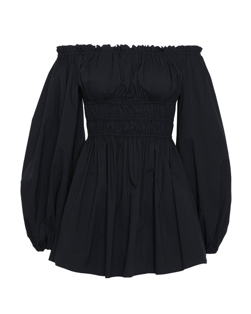 CAROLINE CONSTAS Raquela Mini Dress in Black Capsule Shop CAROLINE CONSTAS Raquela Mini Dress in Black Capsule Shop