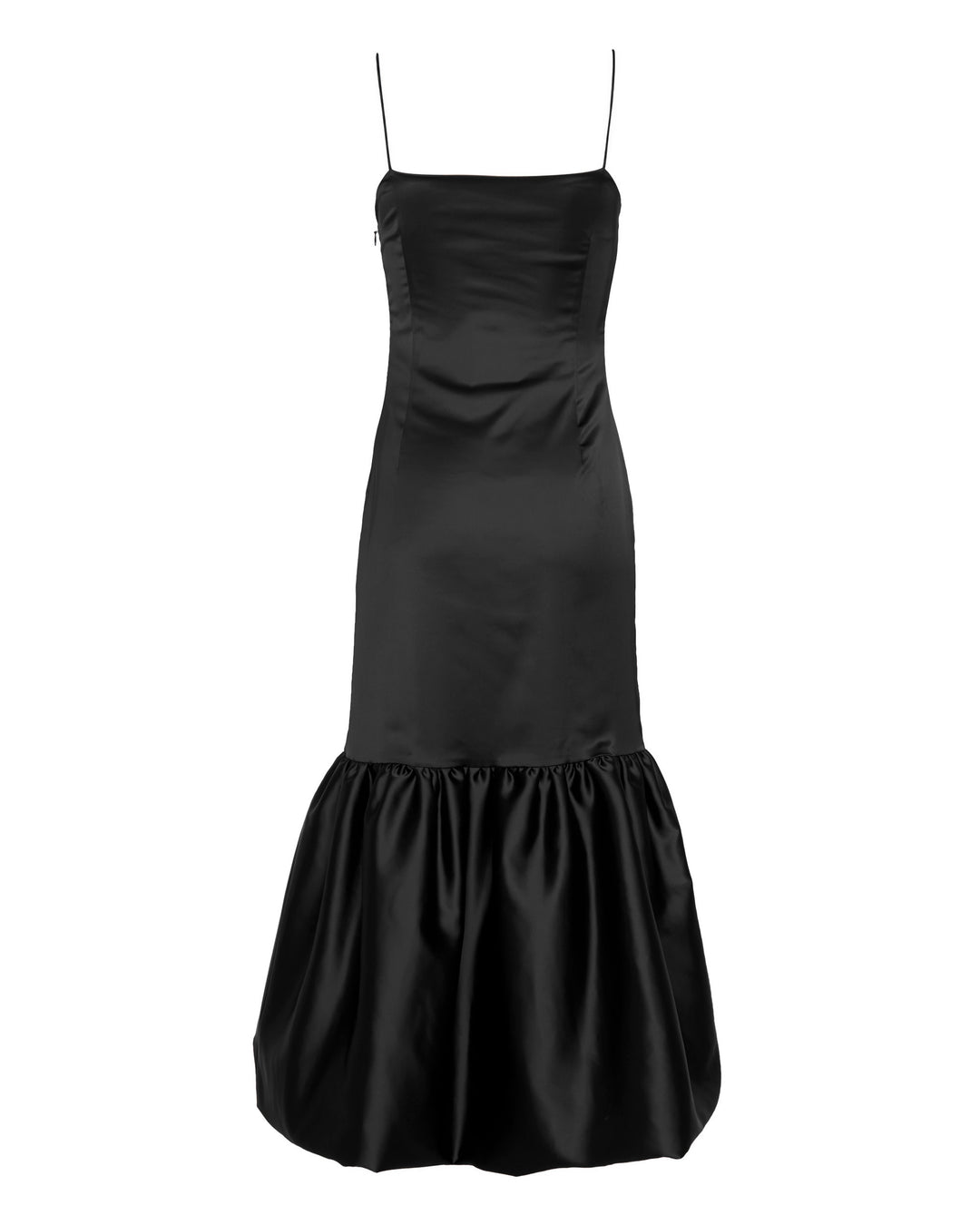 CAROLINE CONSTAS Sydney Ruffle Hem Gown