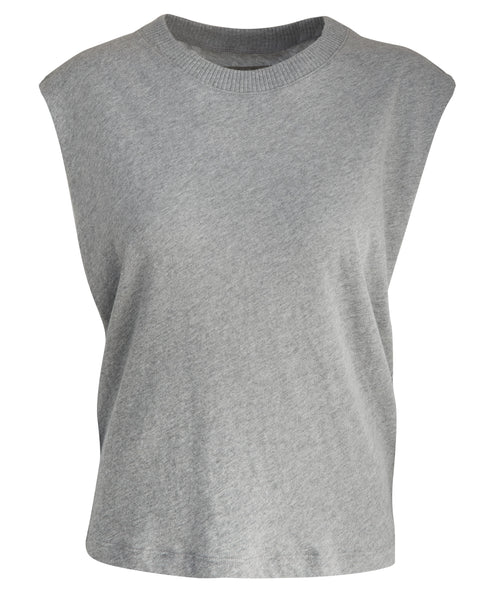 Cashmere Easy Vest in Smoke