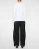CATHERINEGEE Embroidered Cotton Long Sleeve T-Shirt in Horseshoe