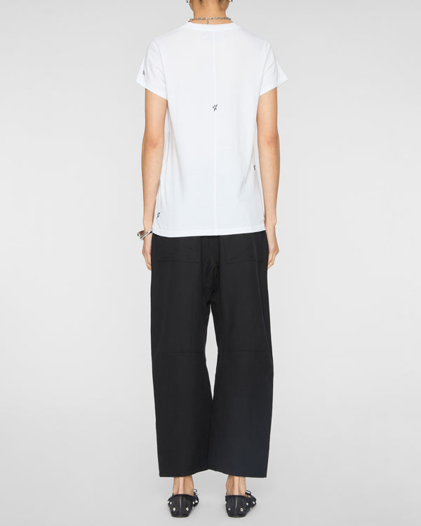 CATHERINEGEE Embroidered Cotton T-Shirt in Star