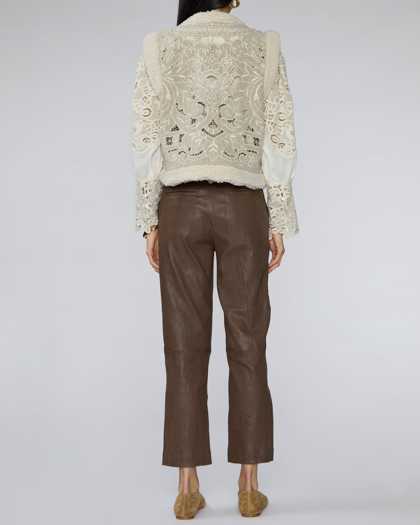 SEA Ceci Embroidery Felt Vest