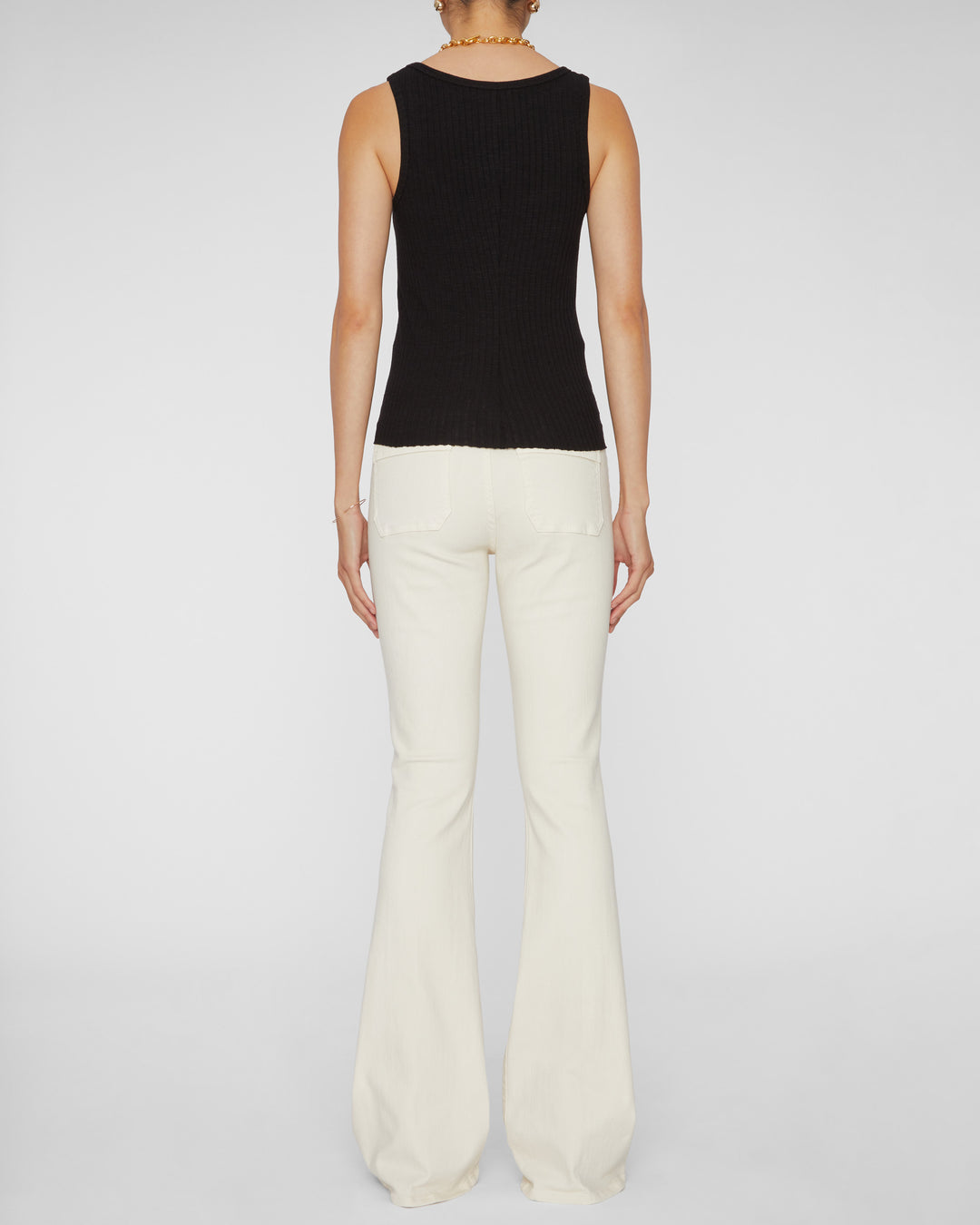 LELUXE Charli Tank in Black Charcoal