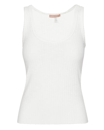LELUXE Charli Tank in Cloud