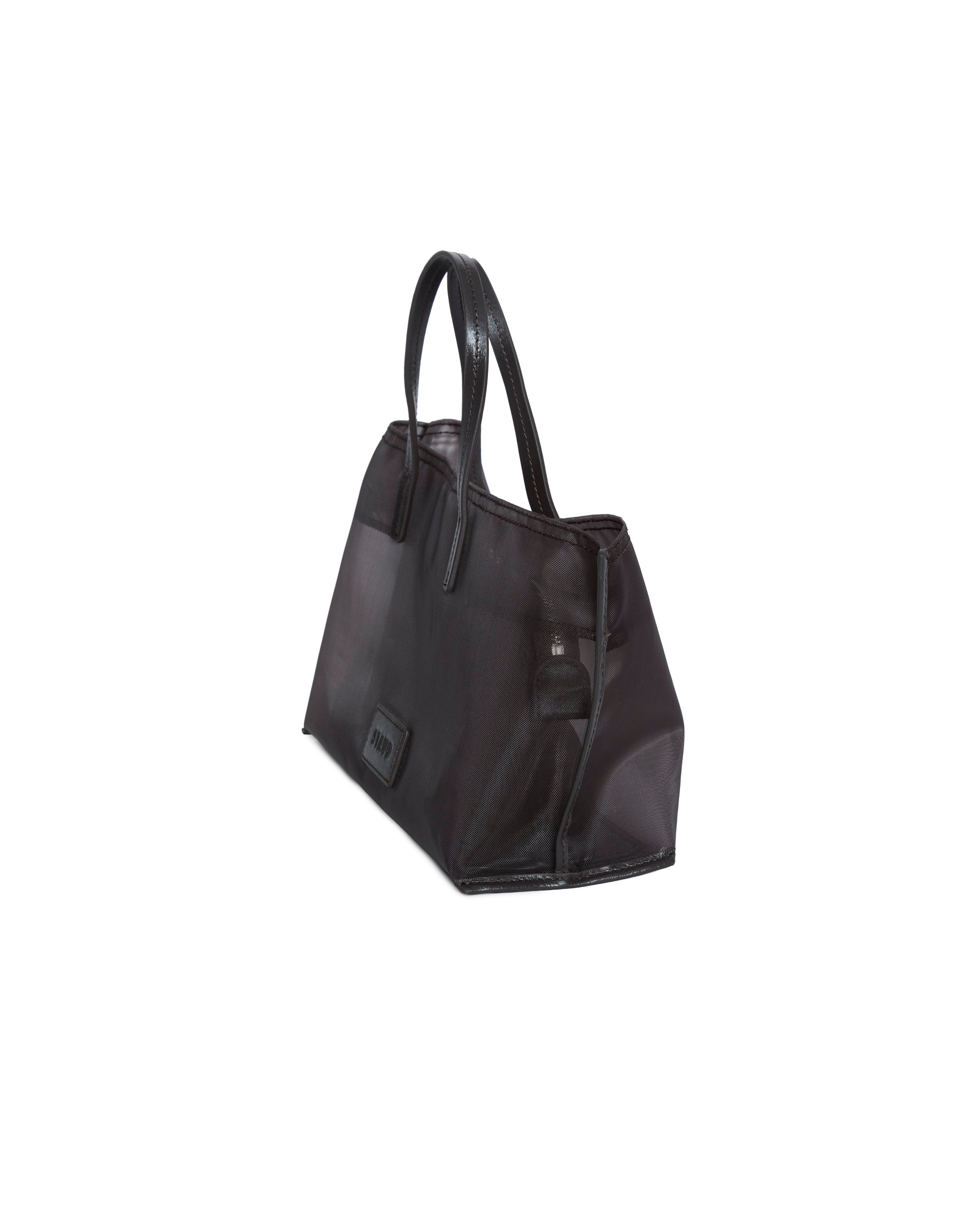STAUD Christos Mini Mesh Tote in Espresso– Capsule Shop