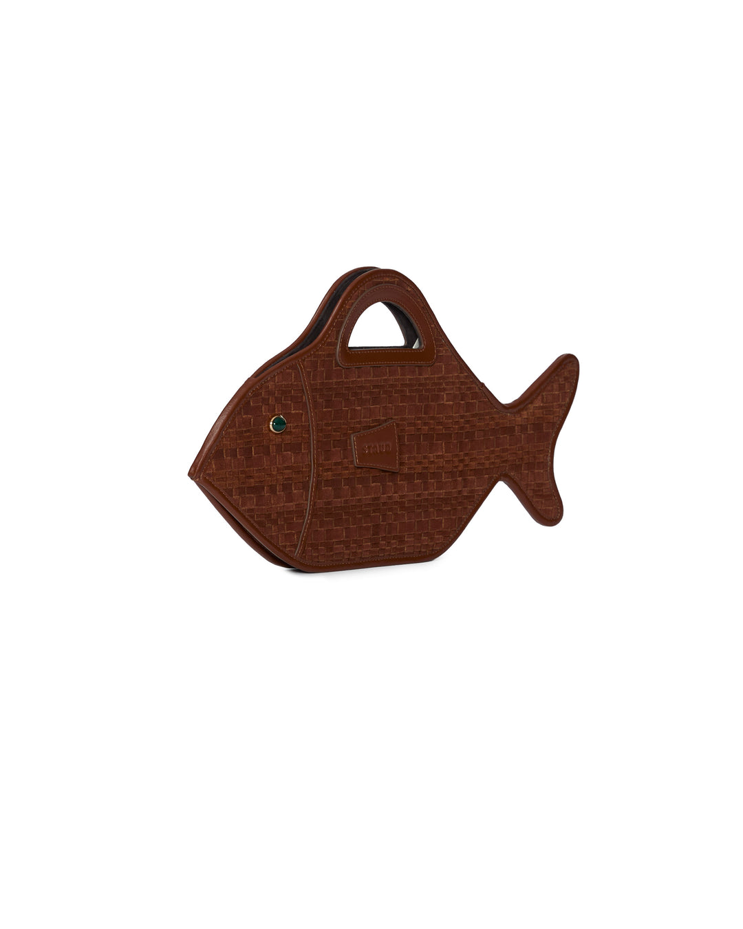 STAUD Cleo Fish Bag in Tabac