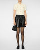 Cream Fluffy Knit Top