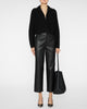 Cropped Hampton Cashmere Sweater in Black - 20% OFF EDITOR'S PICKS