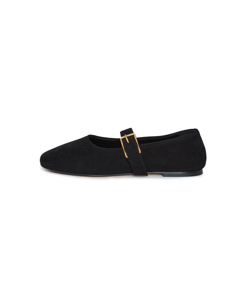 DEAR FRANCES Balla Buckle Shoe in Black Capsule Shop DEAR FRANCES Balla Buckle Shoe in Black Capsule Shop