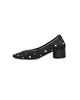 DEAR FRANCES Balla Pump in Black Crystals & Studs