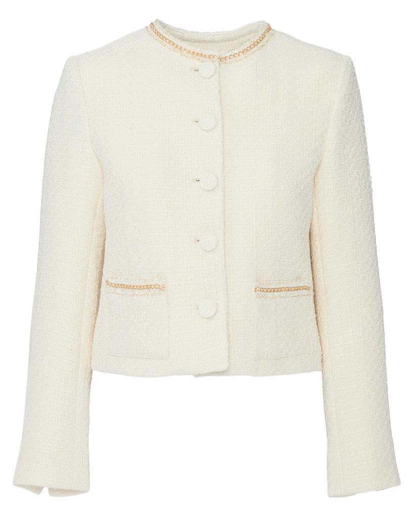 DREW Jenn Blazer in Ivory/Gold