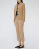 DREW Jordan Blazer in Camel with Black Buttons