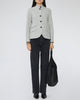 DREW Jordan Blazer in Heather Grey with Black Buttons