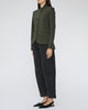 DREW Jordan Blazer in Olive with Black Buttons