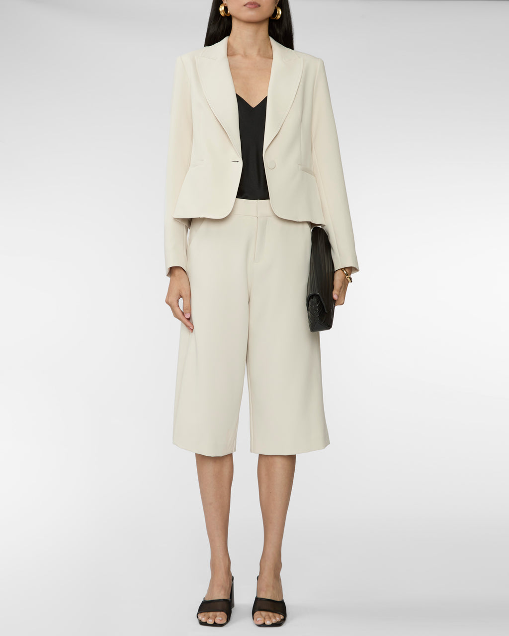 DREW Milo Blazer in Stone