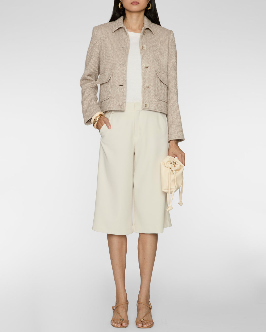 DREW Myles Jacket in Oat