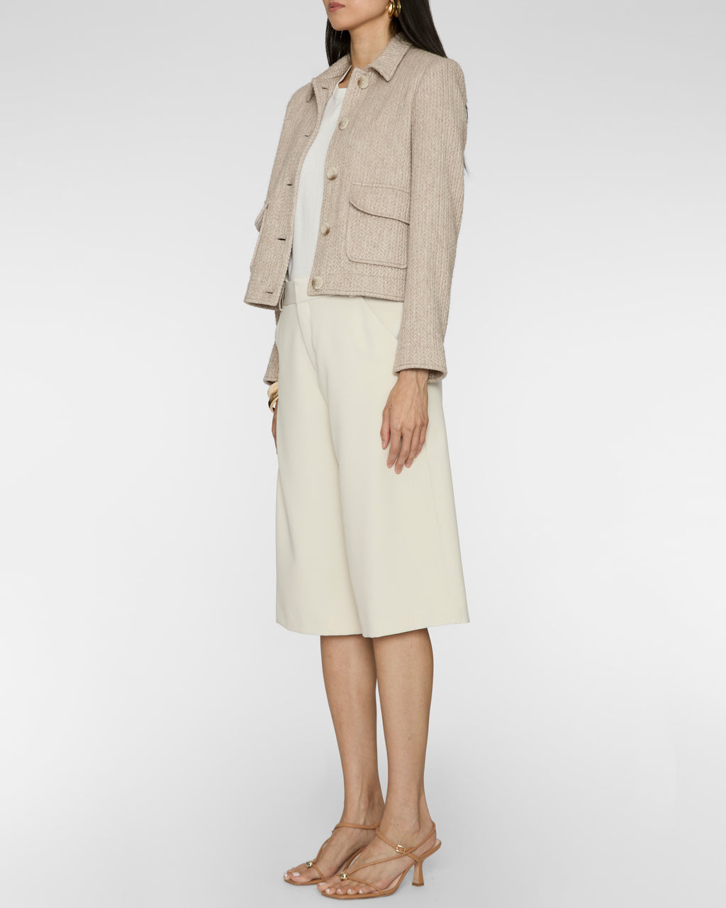 DREW Myles Jacket in Oat