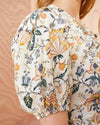 Elise Top in Gardenia - 20% Off New Season
