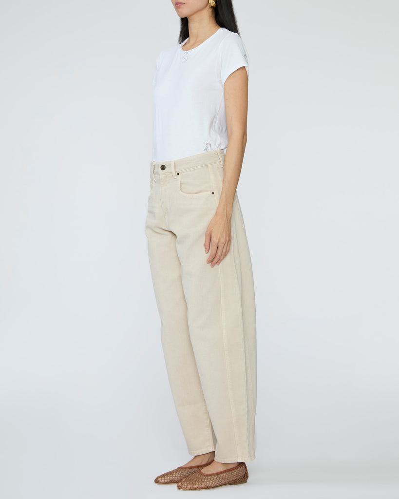 CATHERINEGEE Embroidered Cotton T-Shirt in Horse