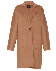 Everest Oversized Coat in Camel
